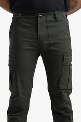 Imported Men's Regular Fit Casual Cotton Cargo Joggers