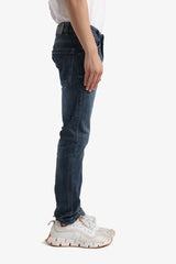 Division Dark Navy Blue Jeans