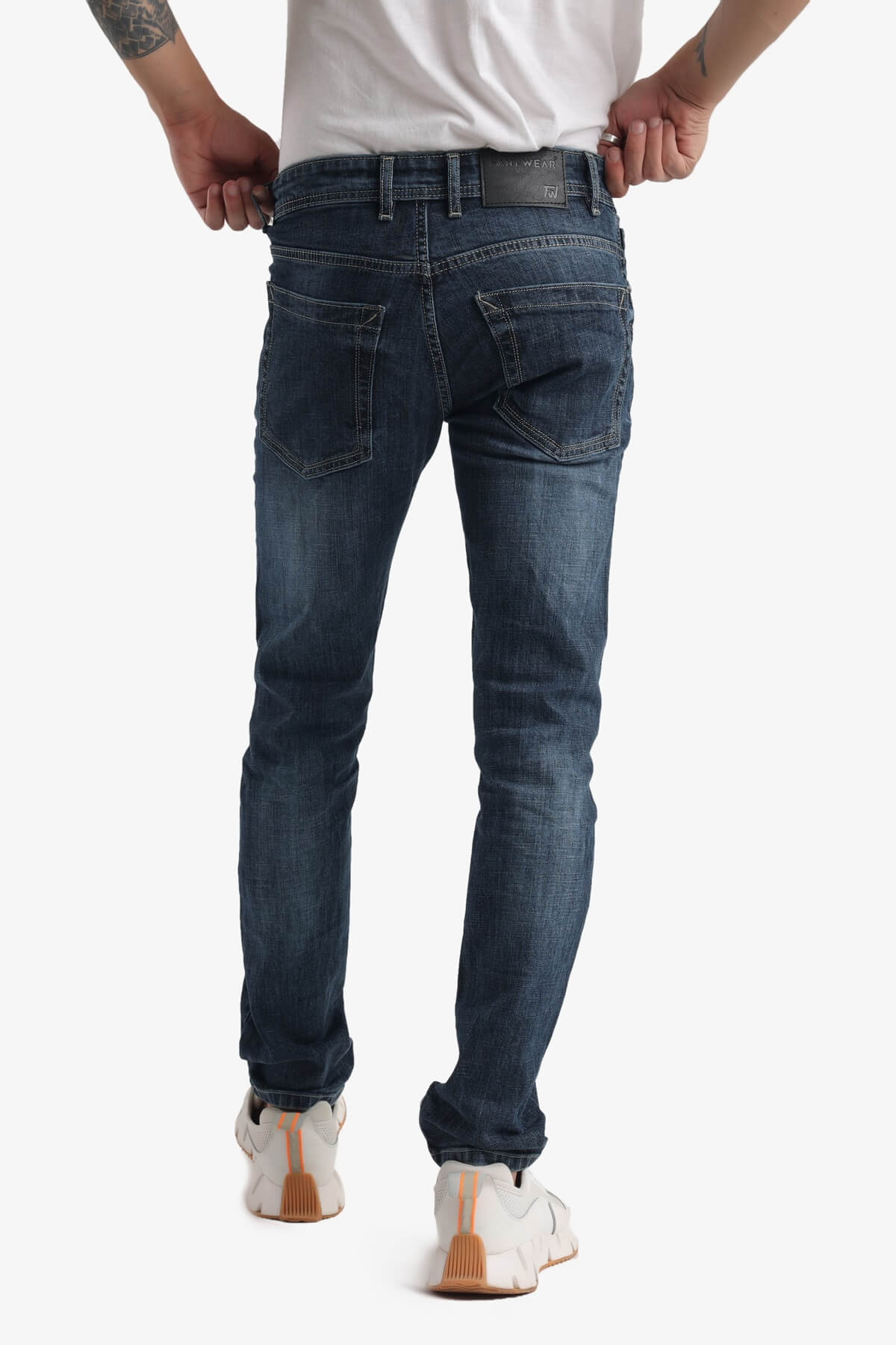 Division Dark Navy Blue Jeans