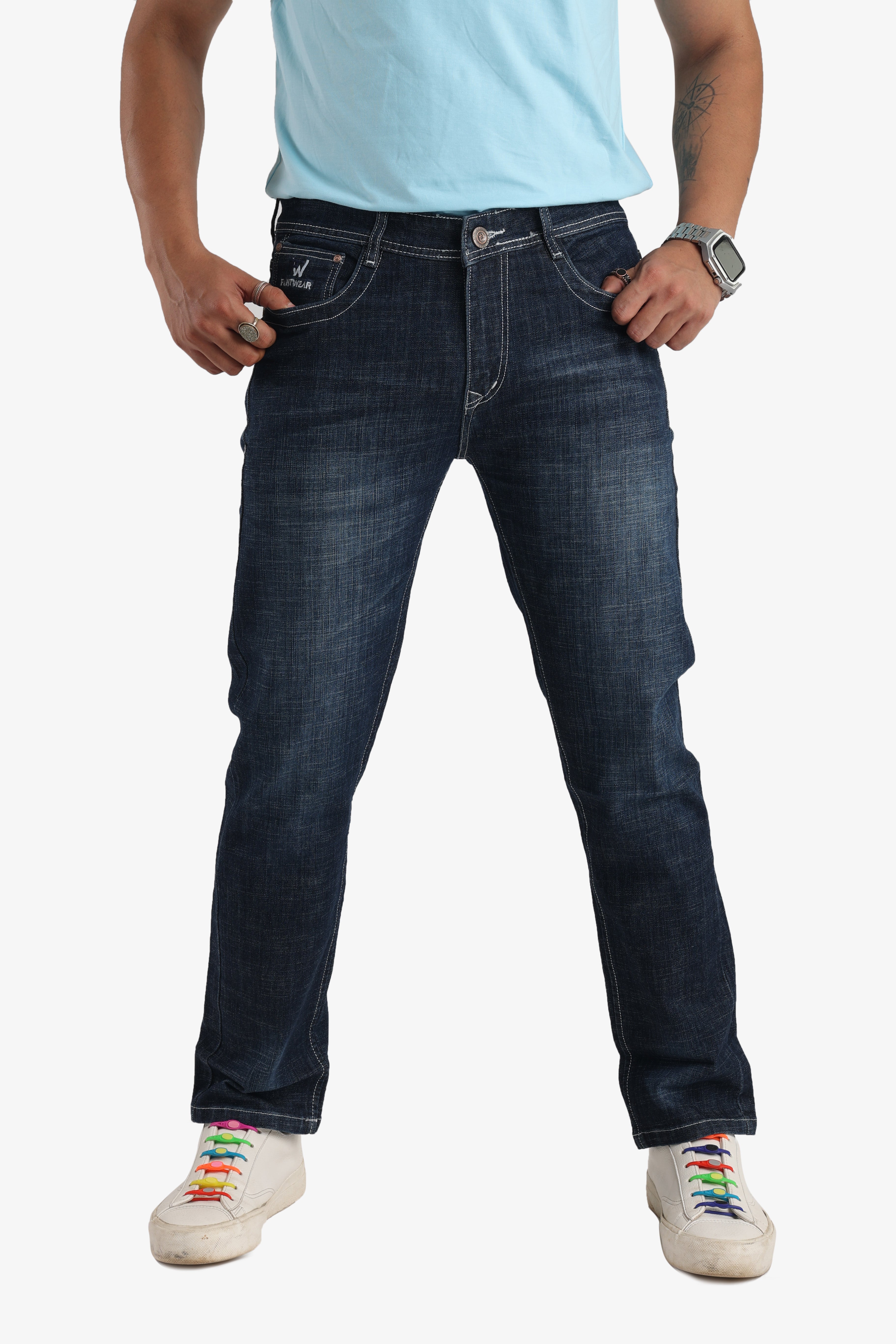 Smart Stretch Dark Blue Jeans