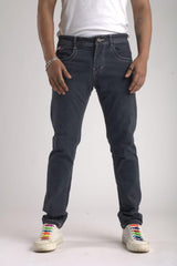 Special Black Plain Straight Fit Jeans