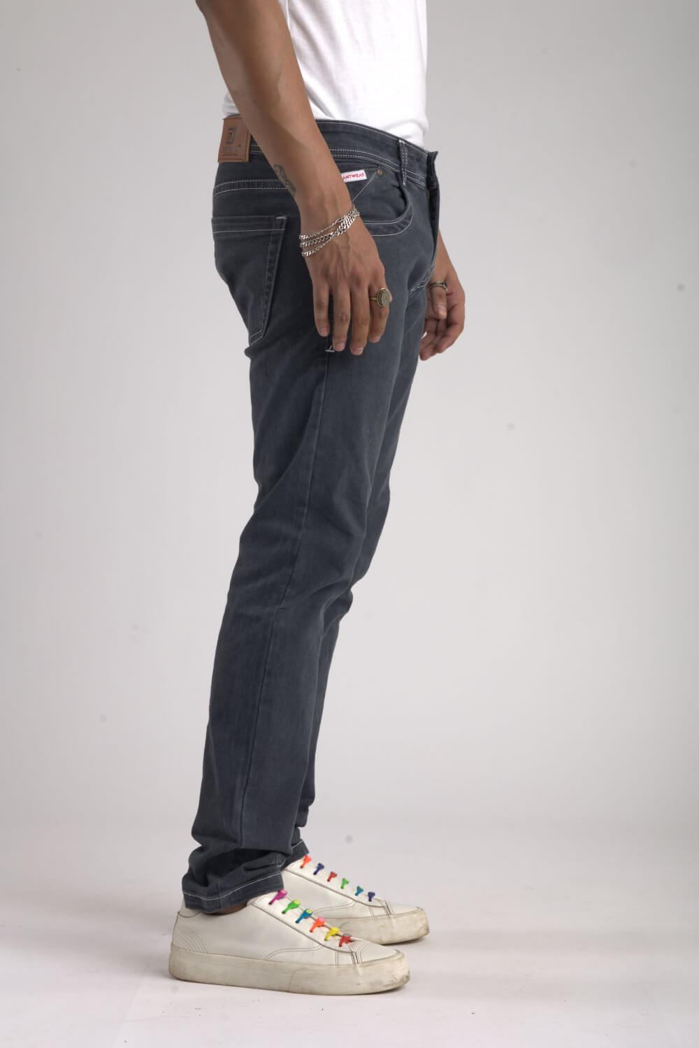 Special Black Plain Straight Fit Jeans