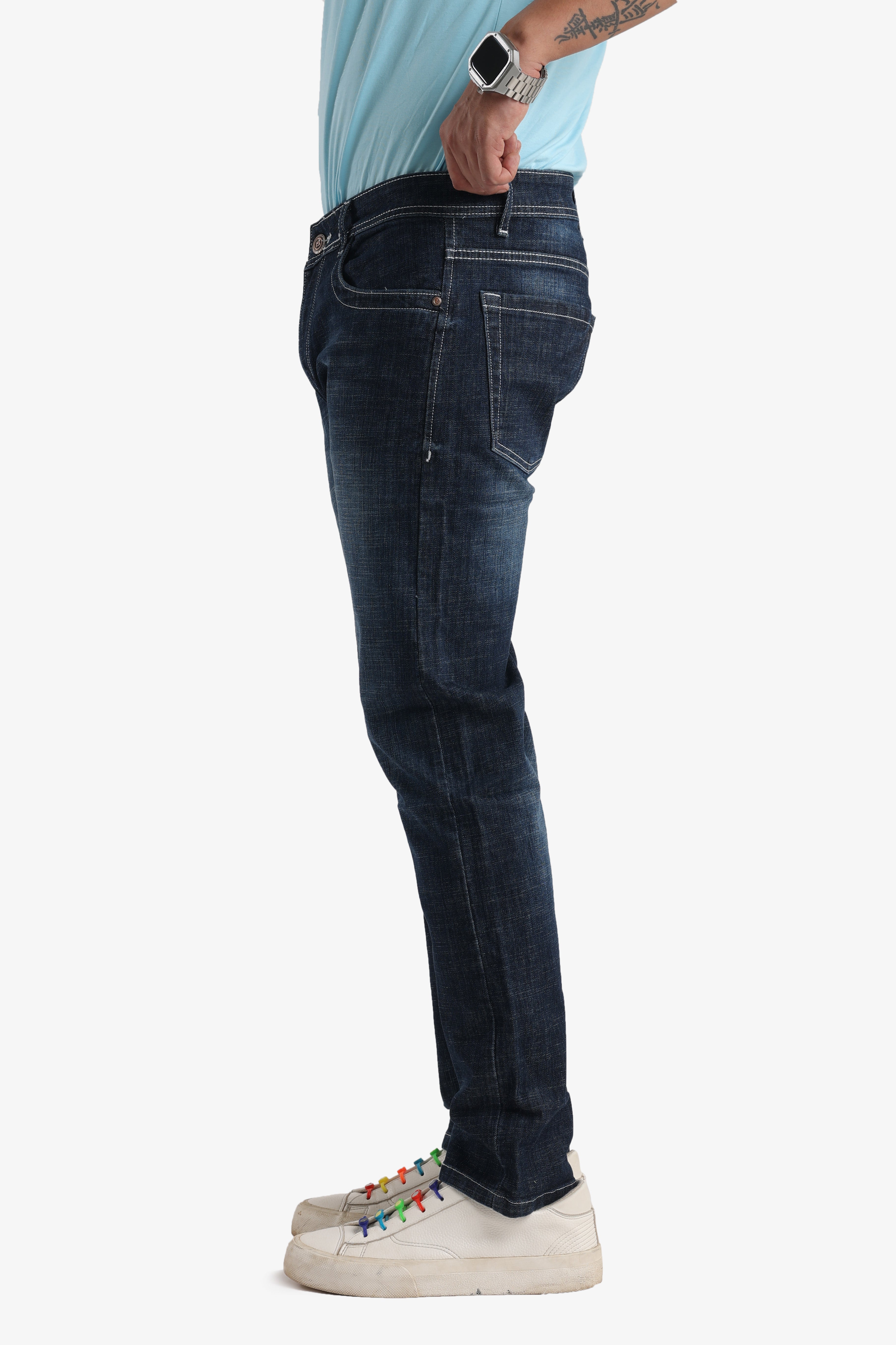 Smart Stretch Dark Blue Jeans