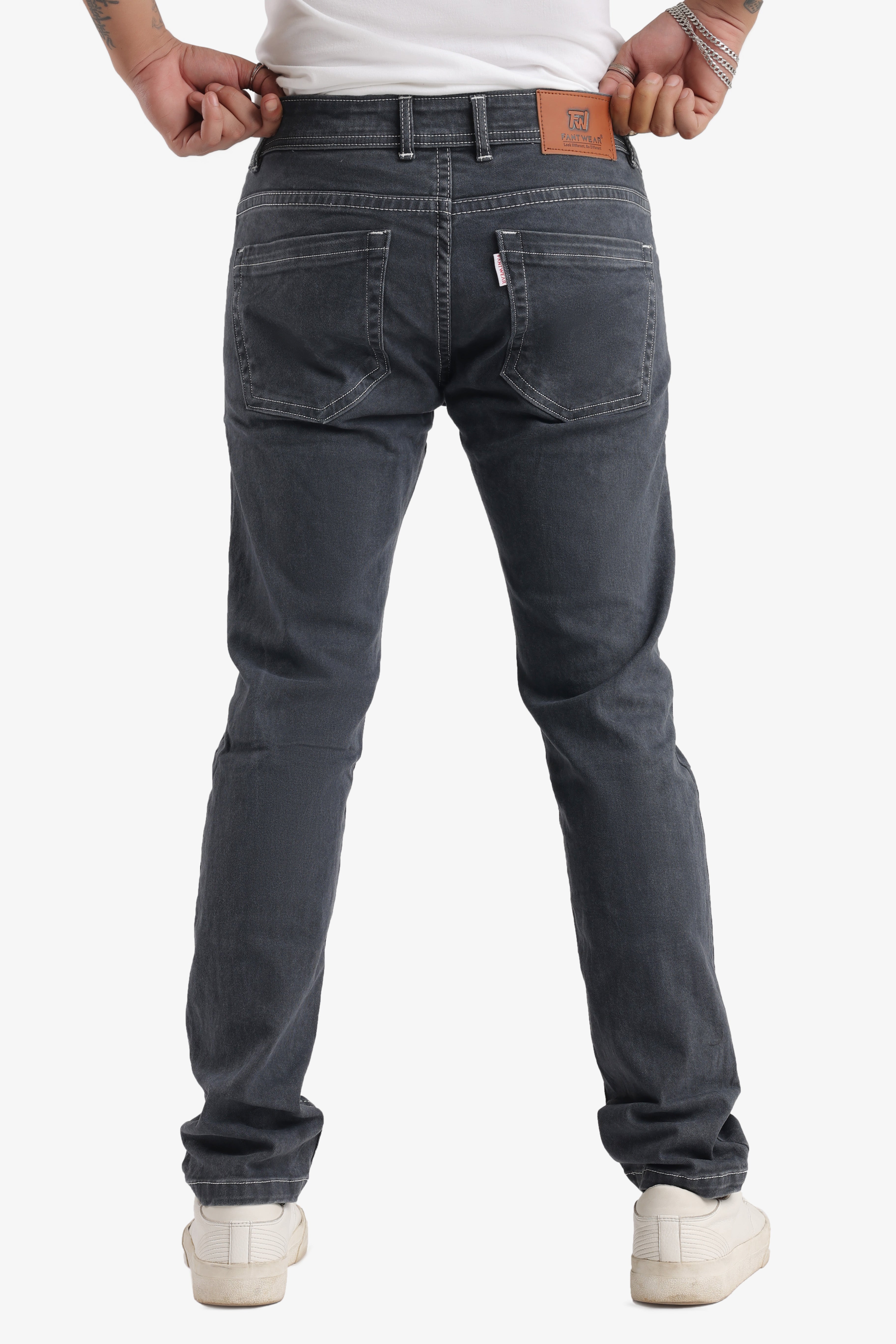 Dynamic Fit Dark Grey Jeans