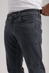 Special Black Plain Straight Fit Jeans