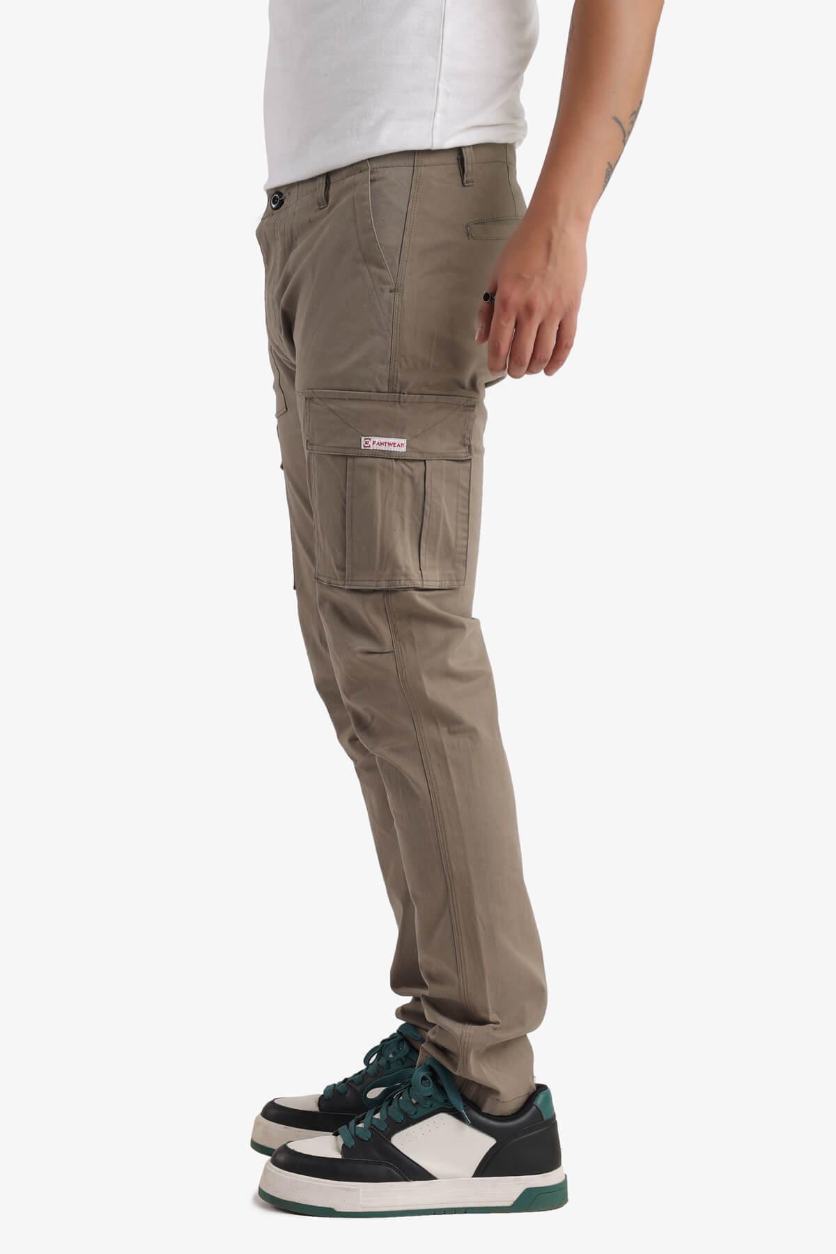 Men's Regular Fit Casual Cotton Cargo Joggers