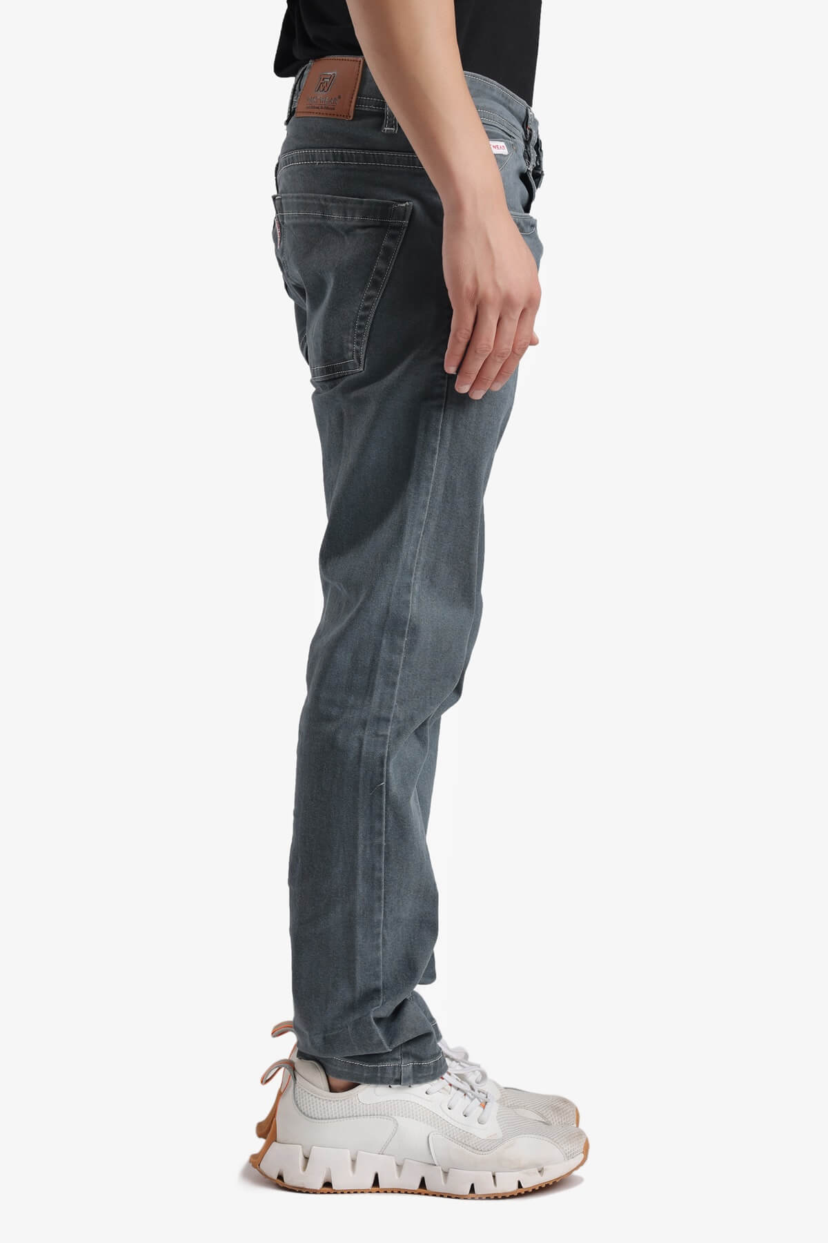 Plain Light Gray RFD Jeans