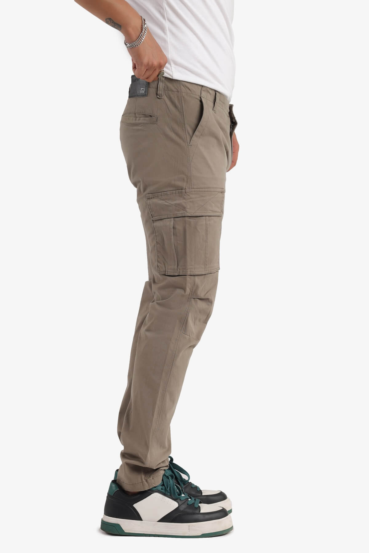 Men's Regular Fit Casual Cotton Cargo Joggers