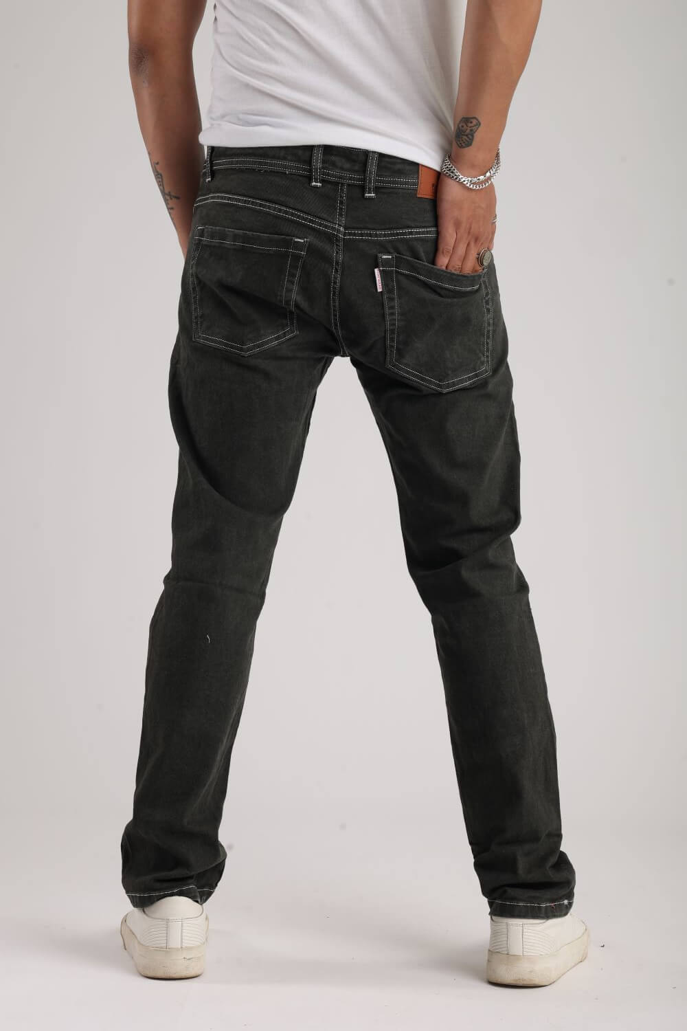 Tone Charcoal Black Jeans