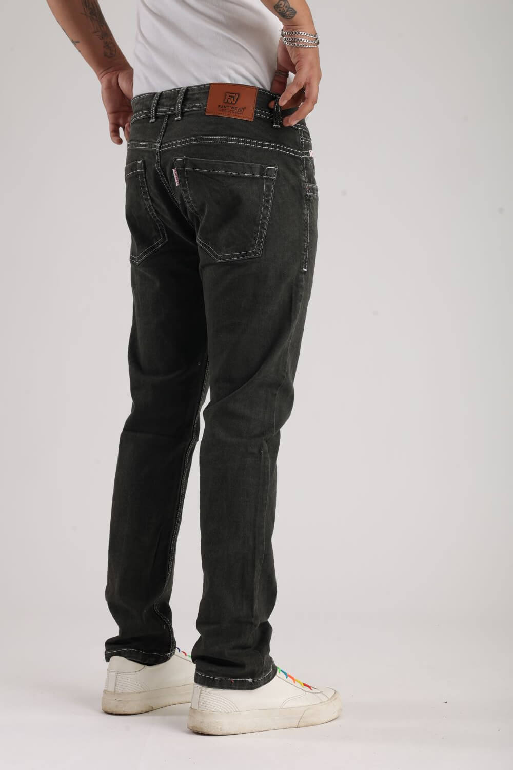 Tone Charcoal Black Jeans