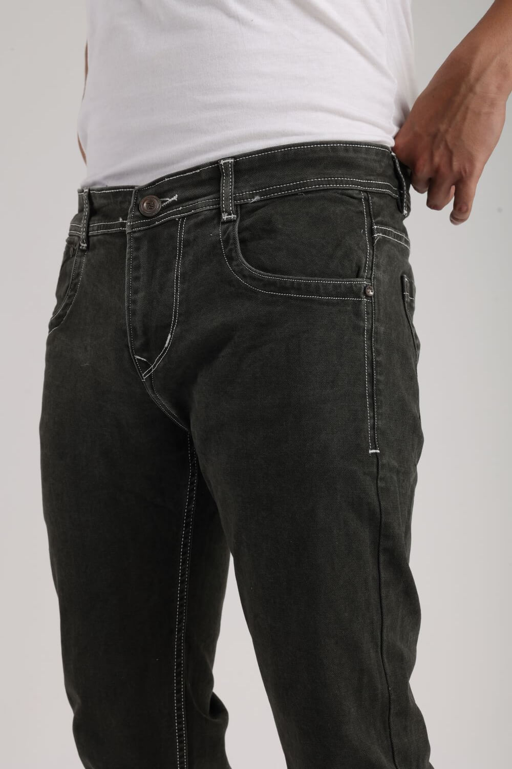 Tone Charcoal Black Jeans