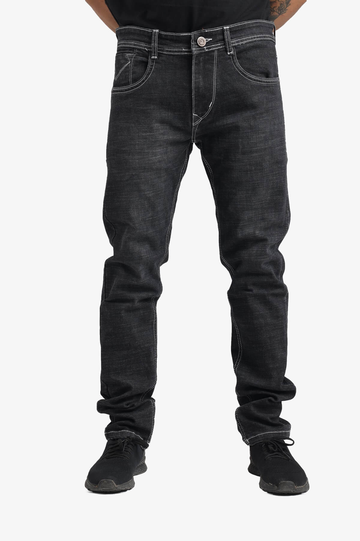 Dark gray blackish Denim comfort Fit