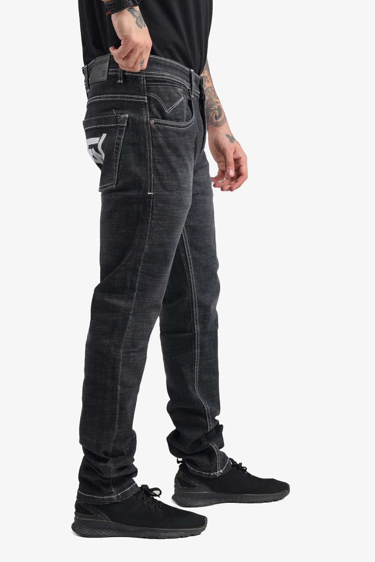 Dark gray blackish Denim comfort Fit