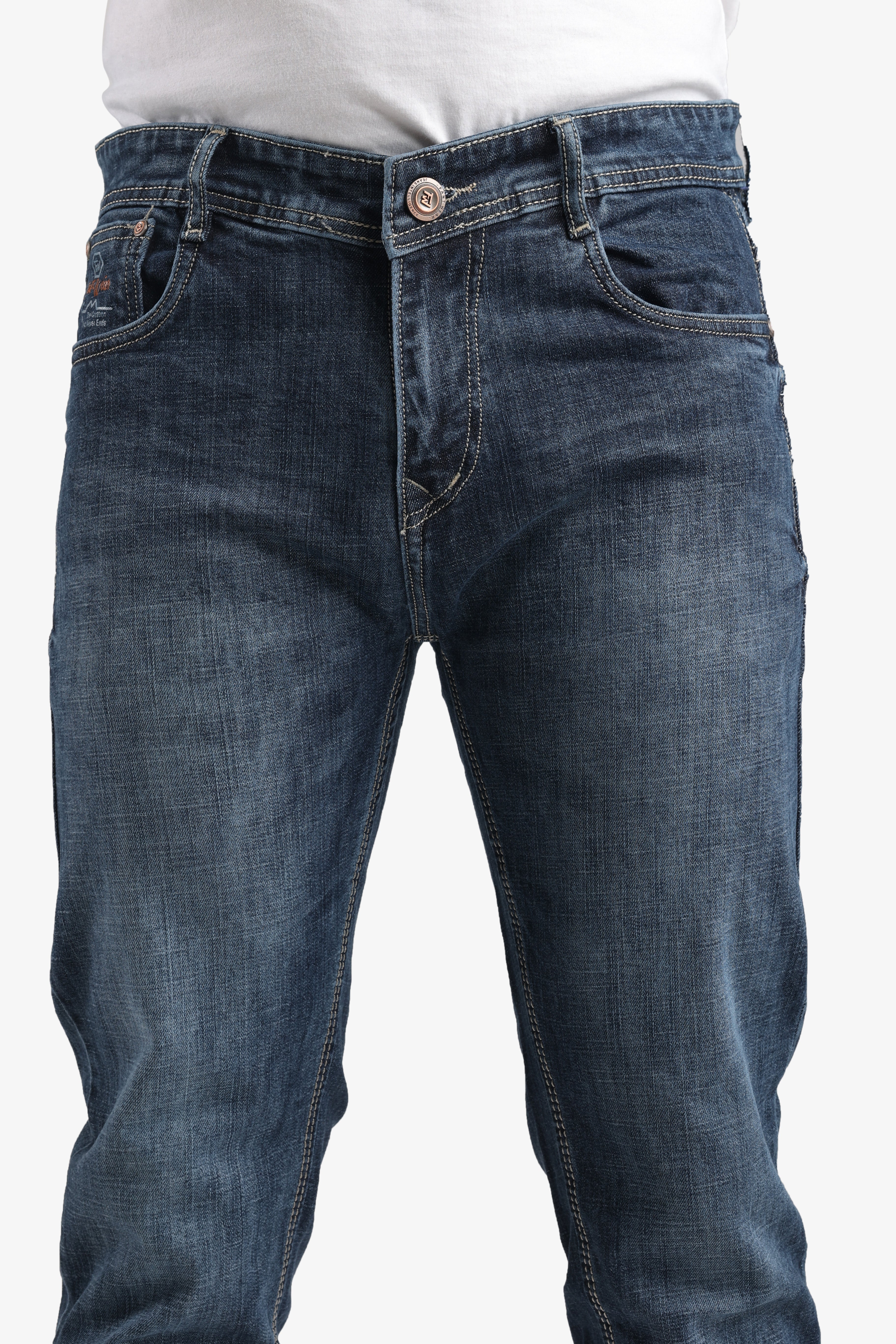 Classic Blue No-Fade Jeans