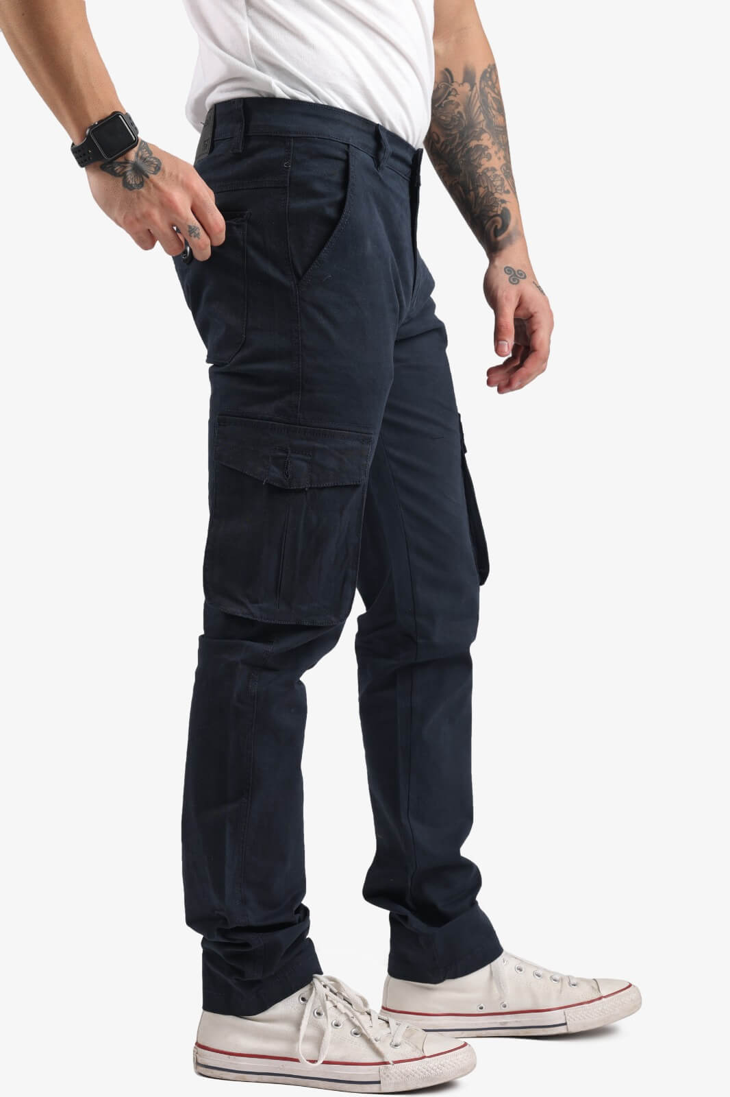 Explorer Navy Blue Cargo Pants