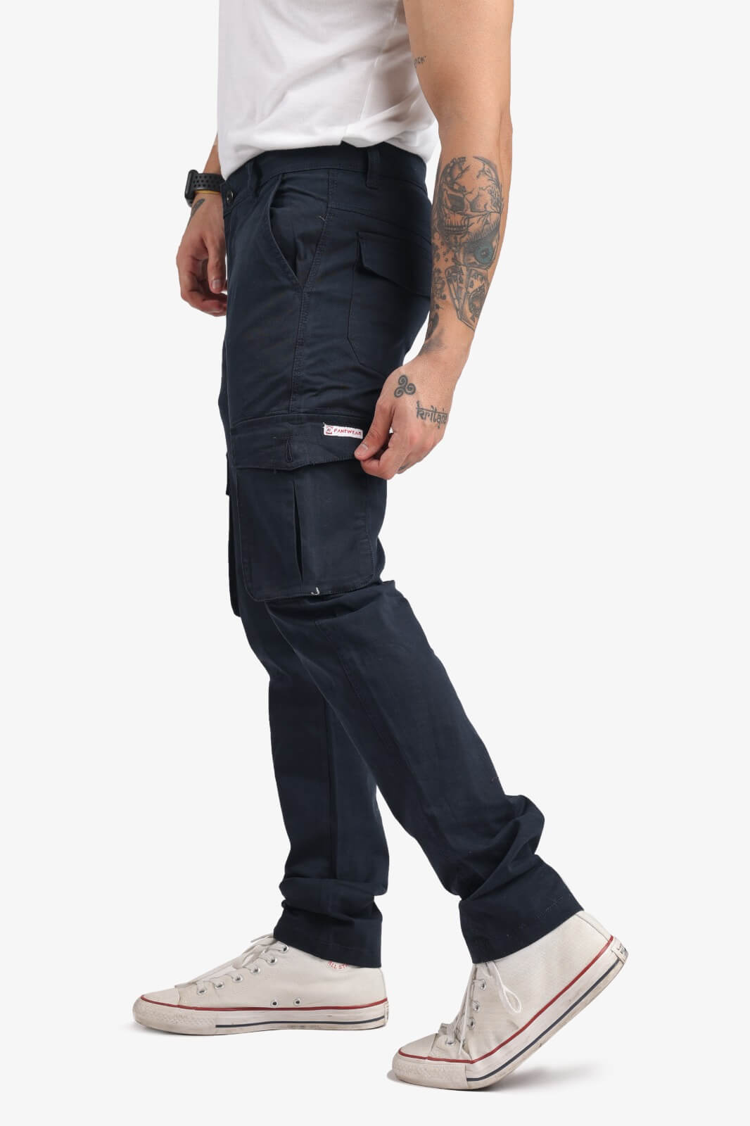 Explorer Navy Blue Cargo Pants